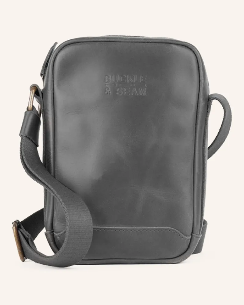 Buckle & Seam Umhängetasche Runner schwarz Schwarz