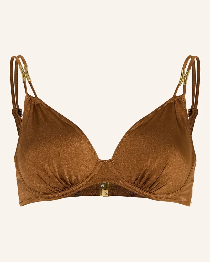 Marie Jo Bügel-Bikini-Top Hello Sunset braun Braun