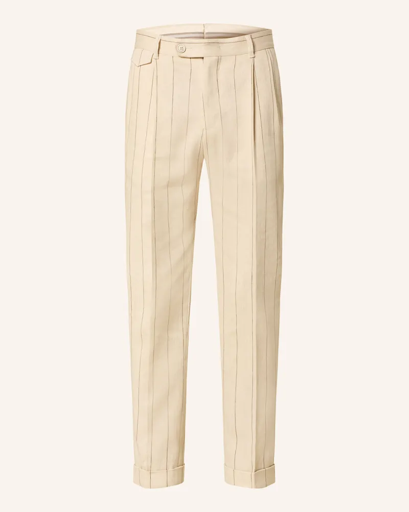 windsor. Anzughose SAPO Extra Slim Fit mit Leinen 275