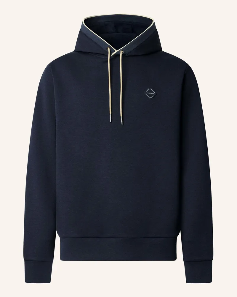 Hackett Hoodieshirt Hs Badge Hoody blau Dunkelblau