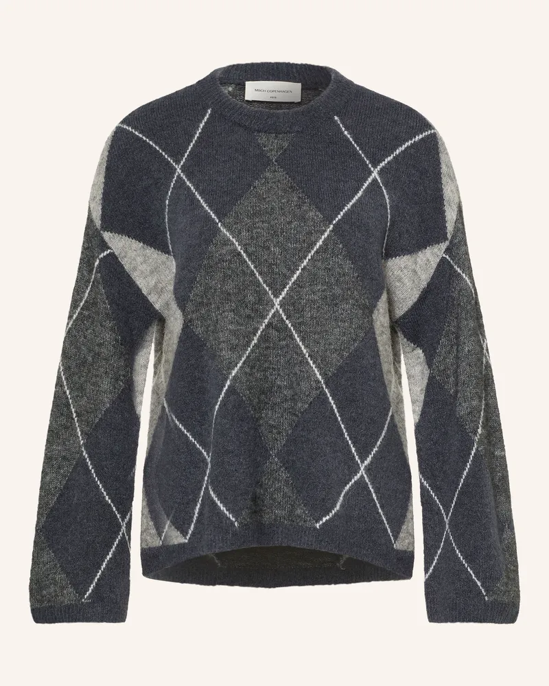 MOSS COPENHAGEN Pullover Mschadin schwarz Dunkelgrau