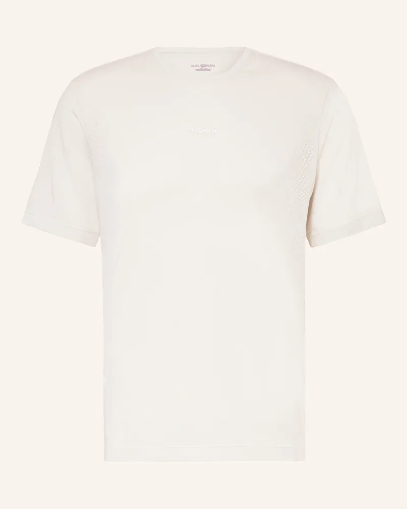 Salomon Laufshirt SHAKEOUT CORE Hellgrün