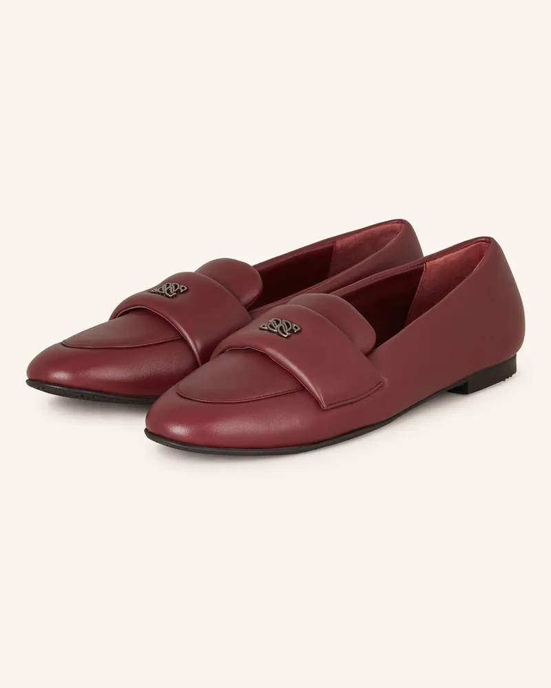 Casadei Loafer rot Dunkelrot