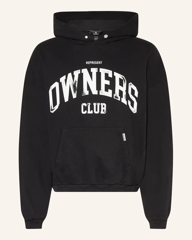 REPRESENT Hoodie Owners schwarz Schwarz