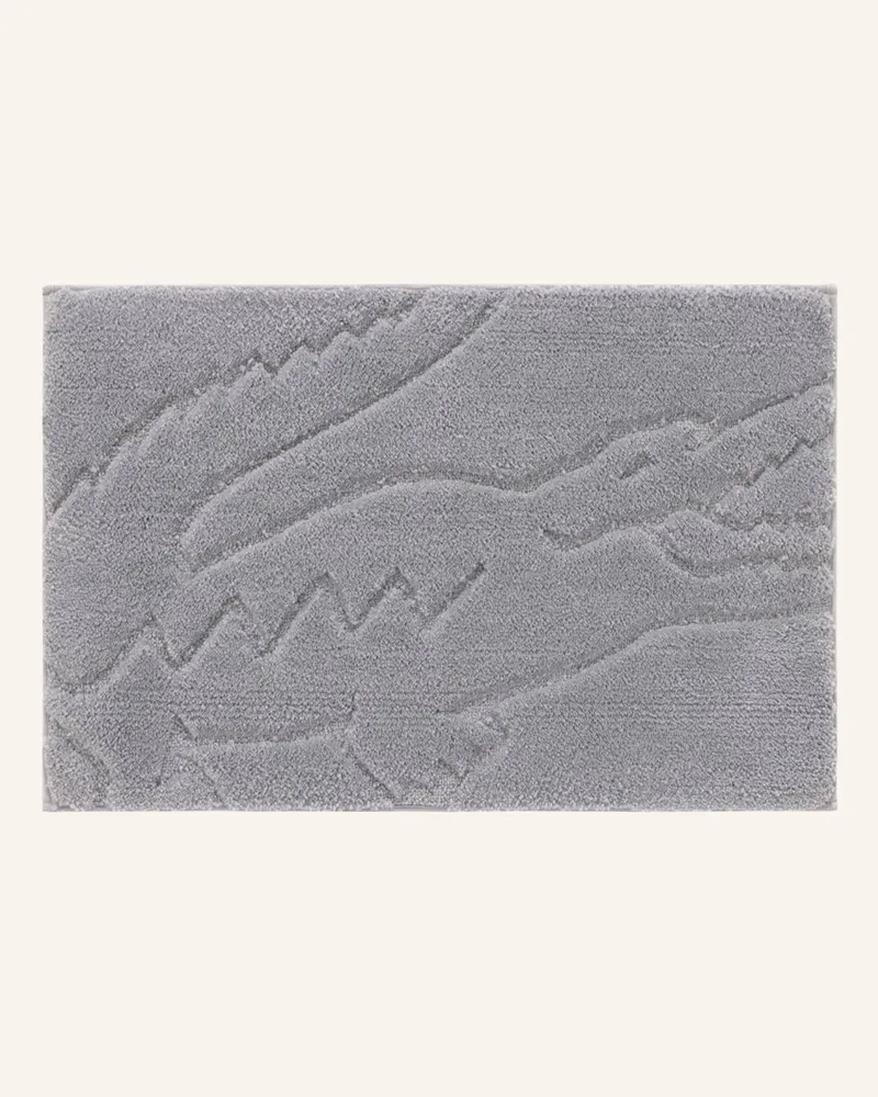 Lacoste Badematte Lheritag grau Hellgrau