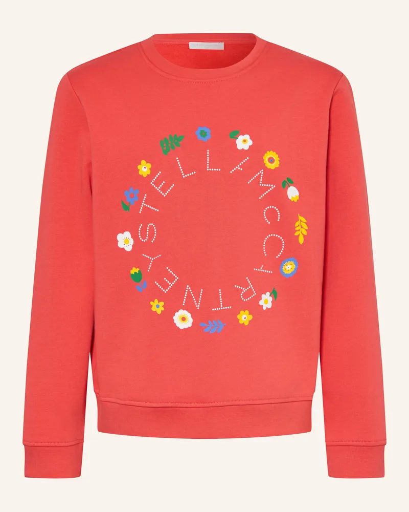 Stella McCartney Kids Sweatshirt rot Hellrot