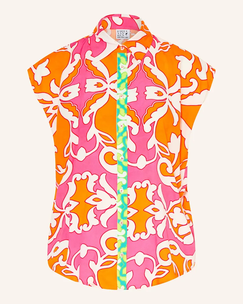Emily van den Bergh Hemdbluse Orange
