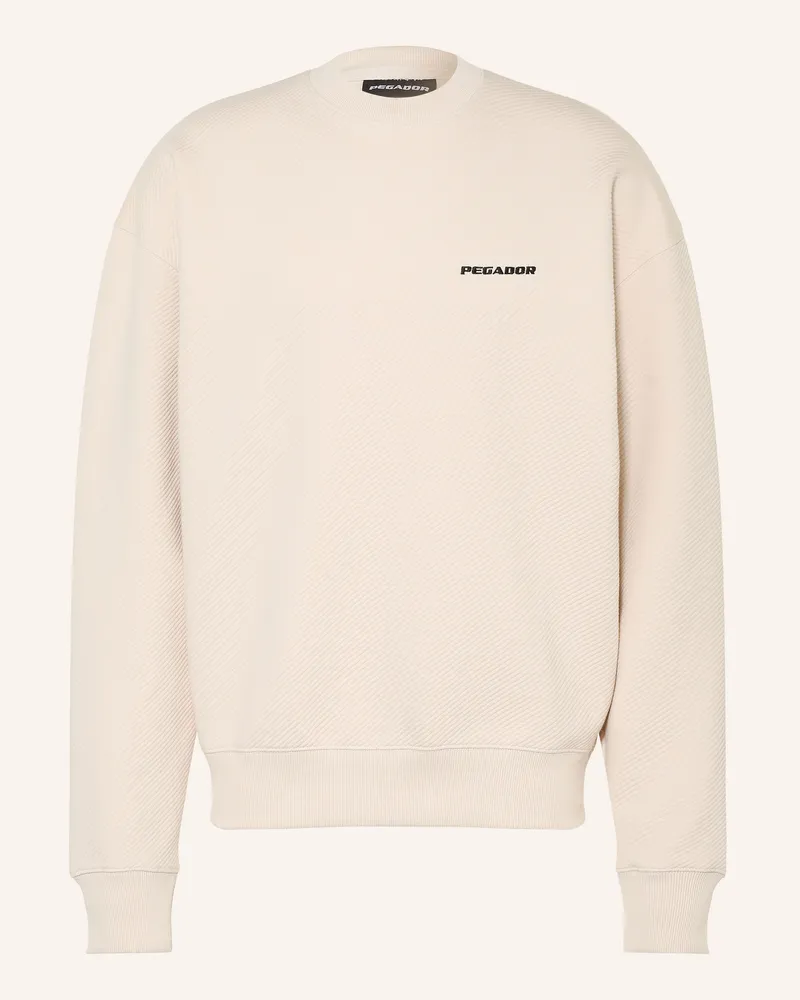 PEGADOR Oversized-Sweatshirt Tate beige Creme