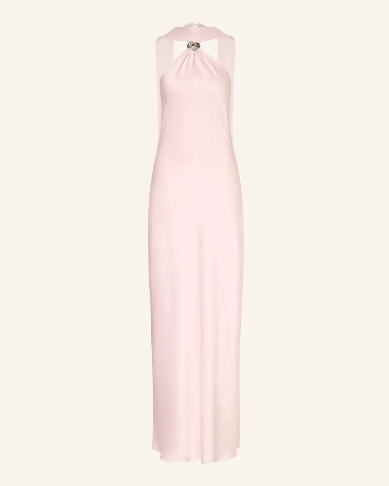 Mrs & HUGS Satinkleid rosa Hellrosa