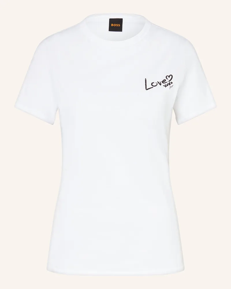 HUGO BOSS T-Shirt ELOGO Weiss