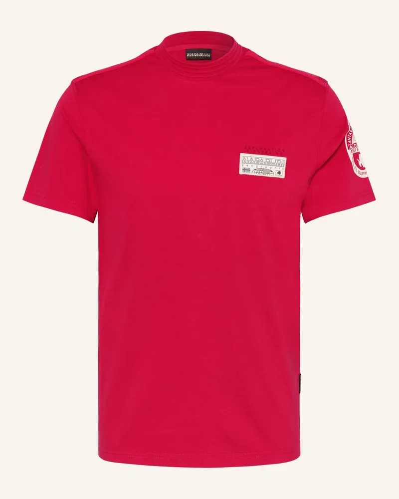 Napapijri T-Shirt S-AMUNDSEN Pink