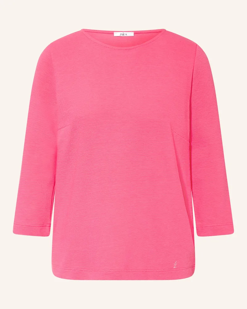 ZAíDA Shirt Mit 3/4-Arm pink Neonrosa