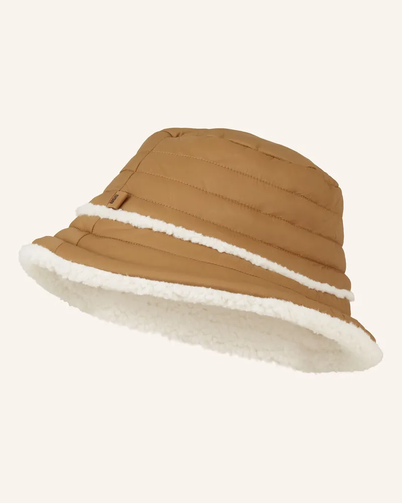 UGG Bucket-Hat zum Wenden Braun