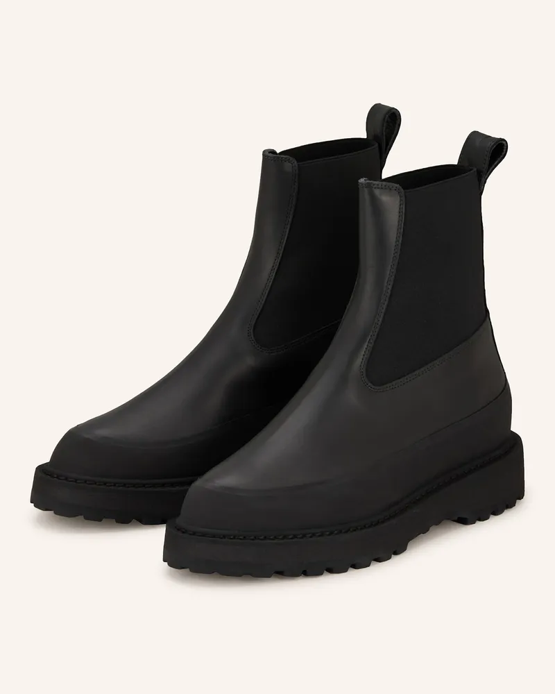 Le Monde Béryl Chelsea-Boots Dolomite schwarz Schwarz