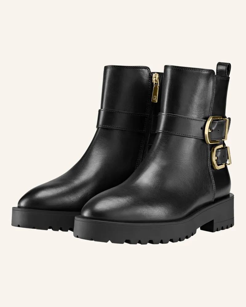 Aigner Bootie Ava 65c schwarz Schwarz
