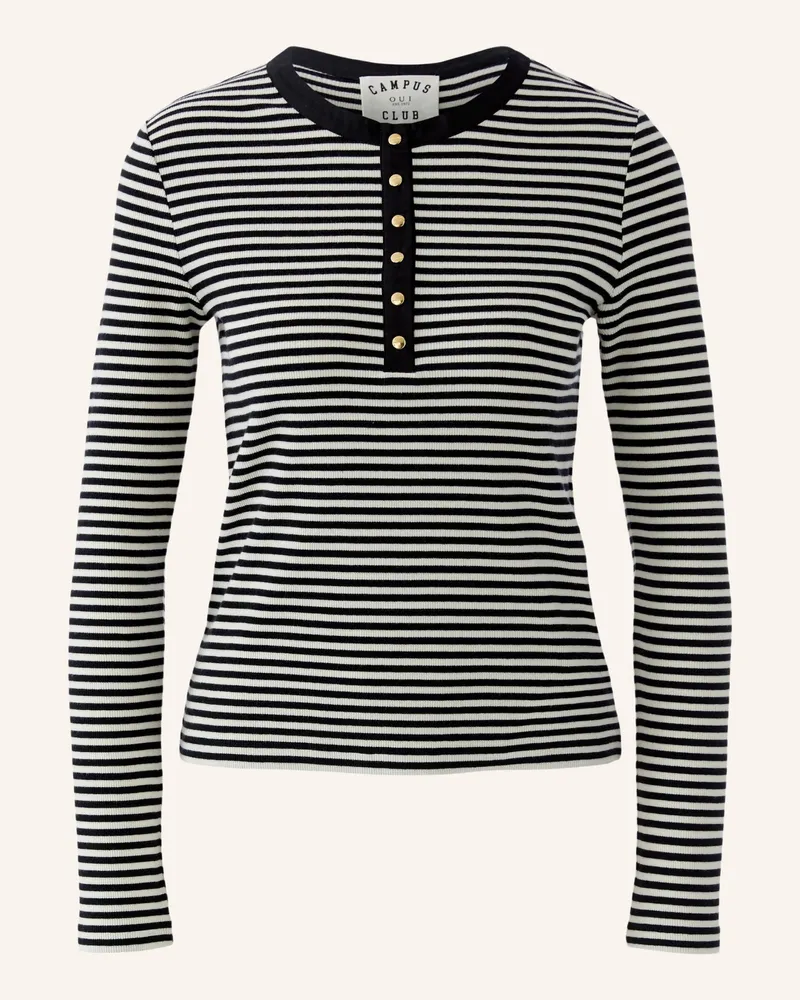 Oui  Longsleeve weiss Weiss