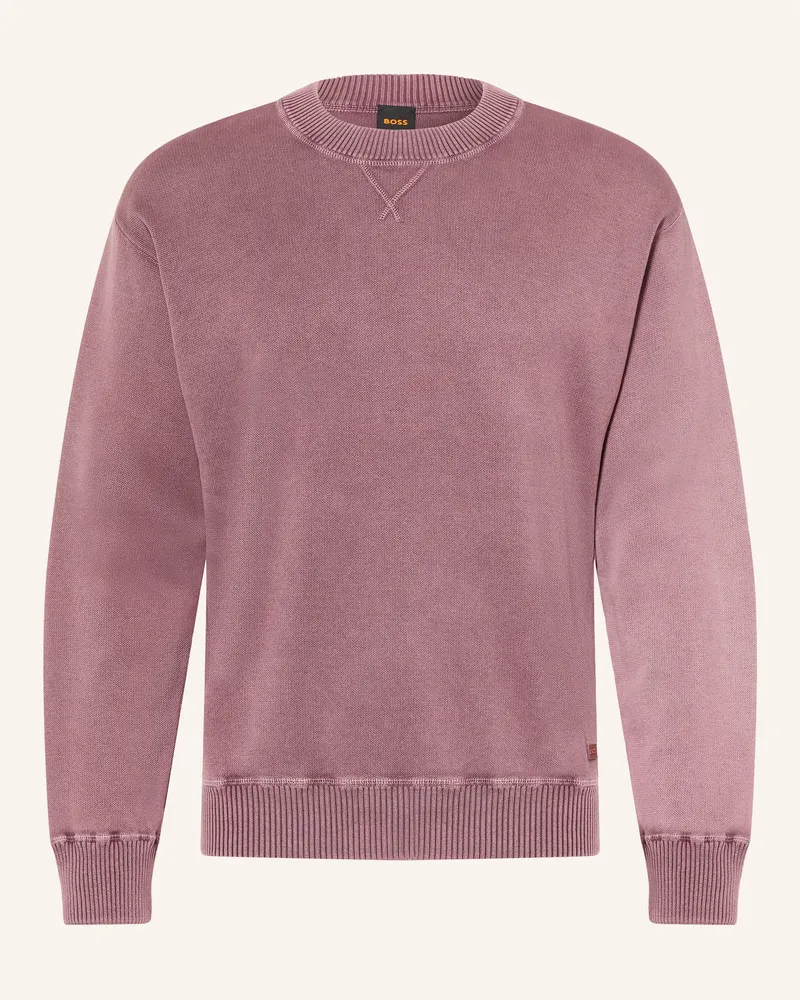 HUGO BOSS Pullover Akapulko rot Lila
