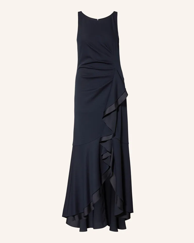 Vera Mont Abendkleid Mit Volants blau Dunkelblau