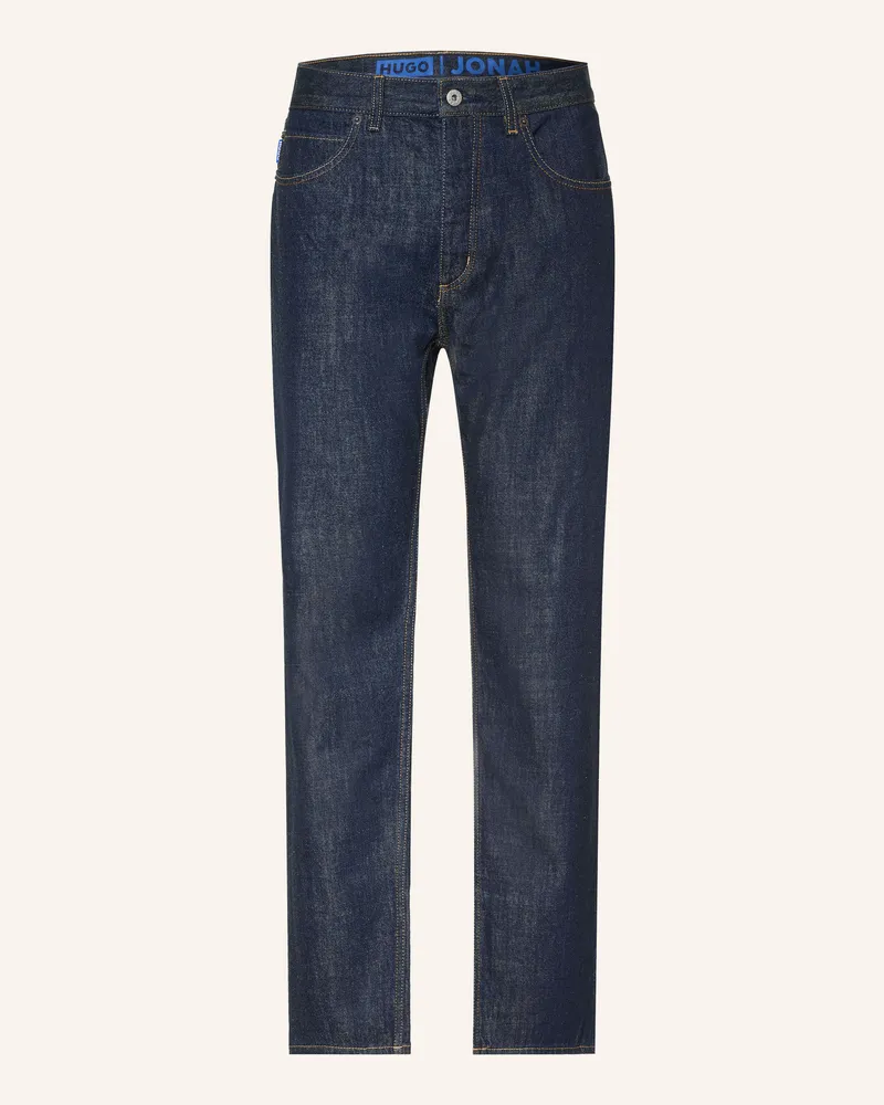 HUGO BOSS Hose Jonah Straight Fit blau 403