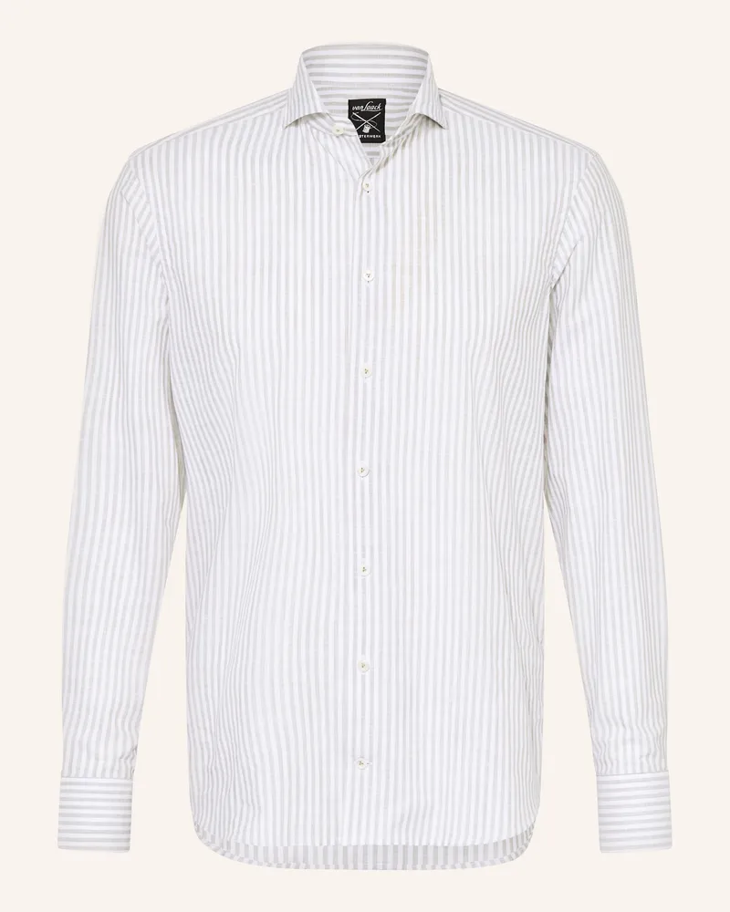 van Laack Hemd Vl-Reso-Tf Tailored Fit gruen Weiss