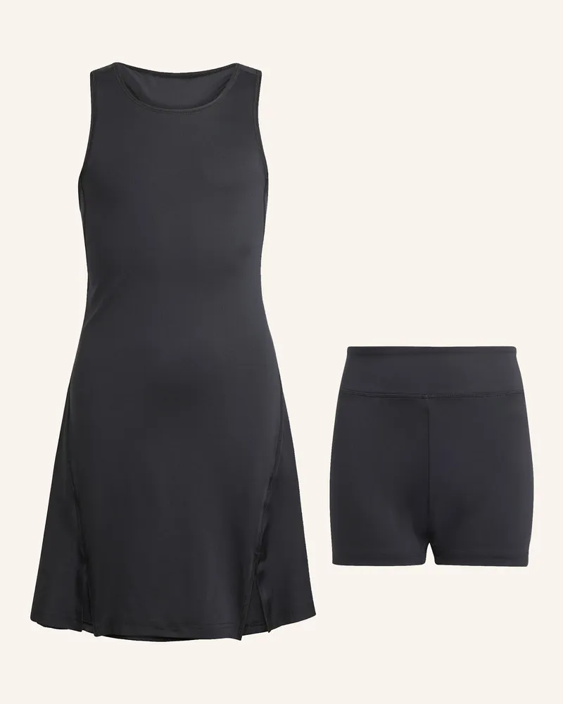 adidas CLUB KIDS TENNISKLEID Schwarz