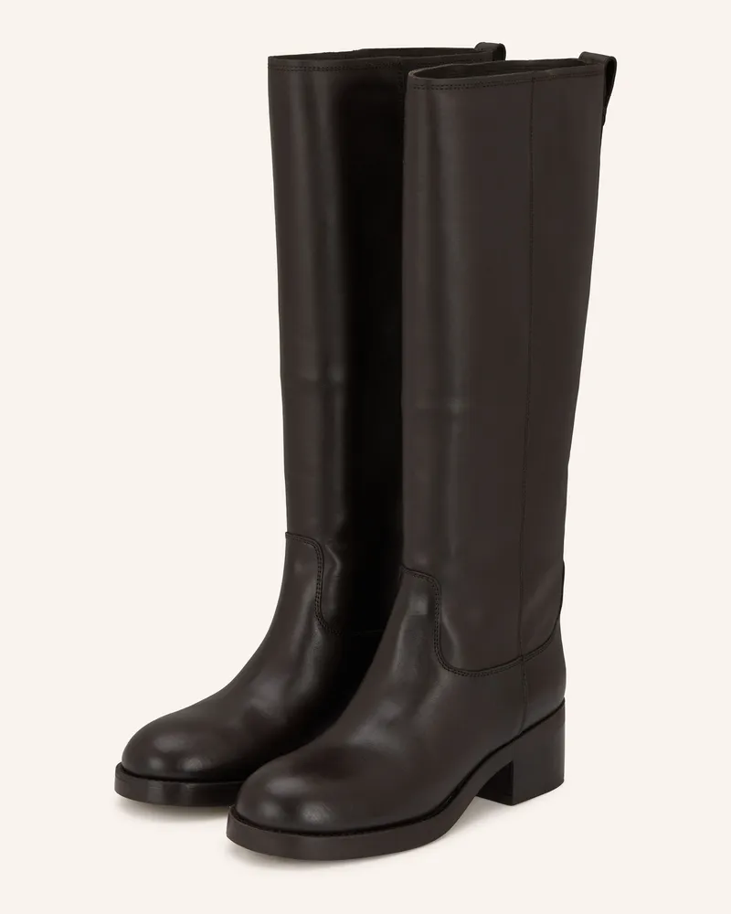Arket Stiefel Dunkelbraun