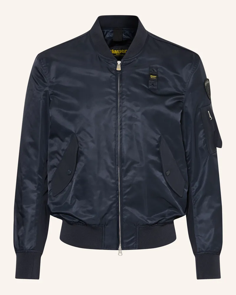 Blauer Blouson Rocky blau Dunkelblau