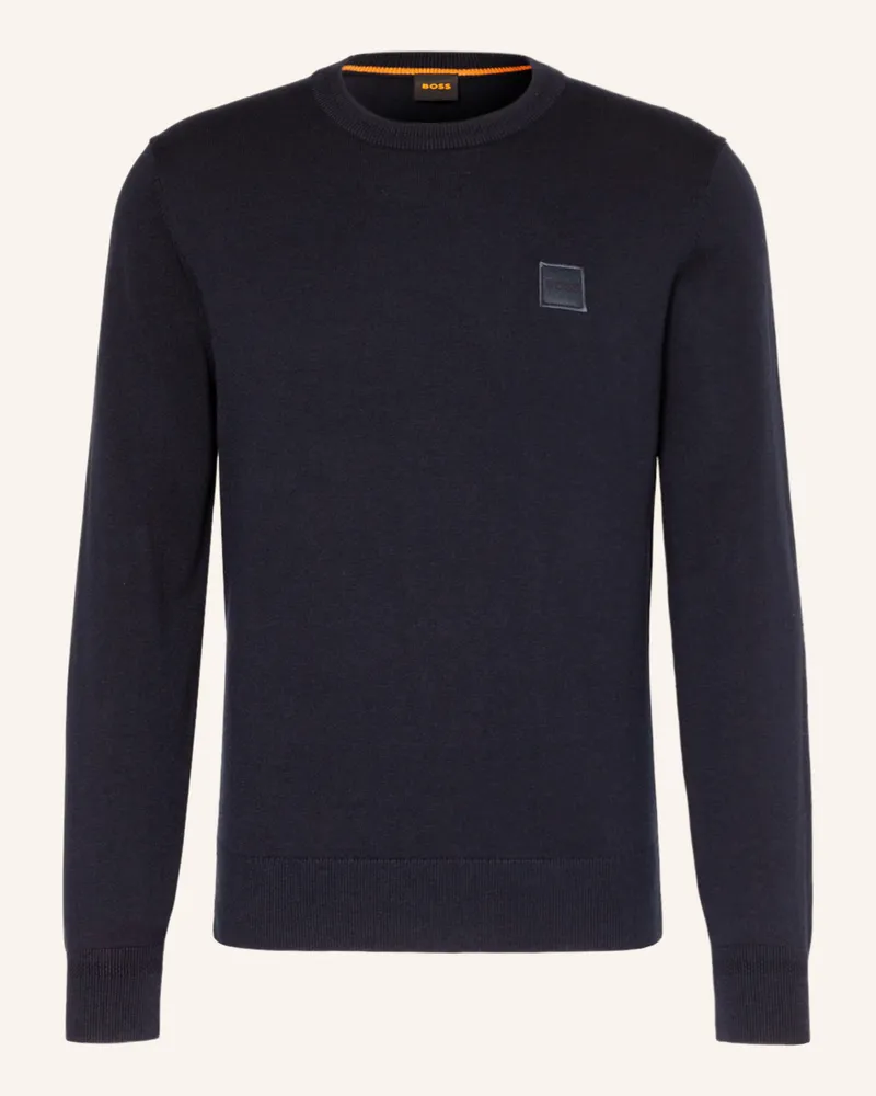 HUGO BOSS Pullover KANOVANO Dunkelblau
