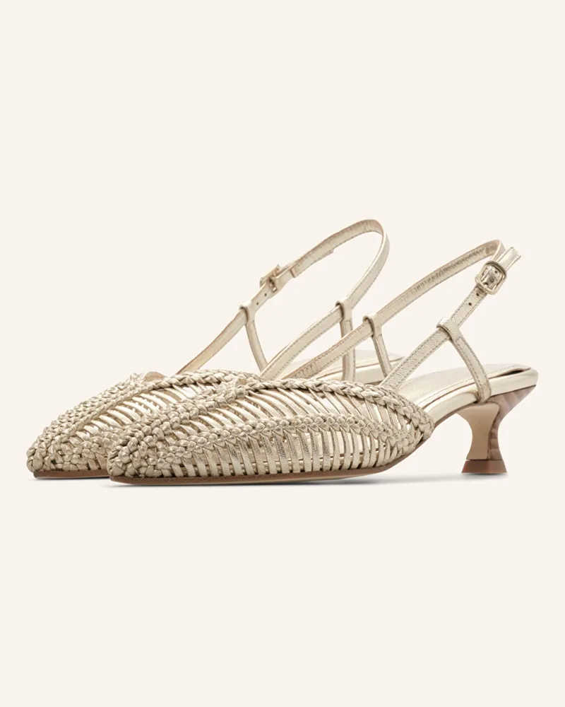 Lottusse Slingbacks Edit gold Gold