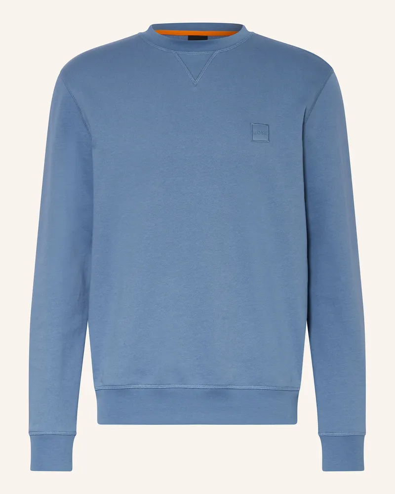 HUGO BOSS Sweatshirt WESTART Blau