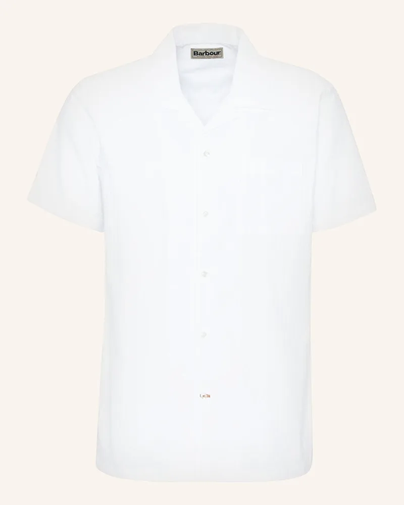 Barbour Resorthemd IRVINE Relaxed Fit Weiss