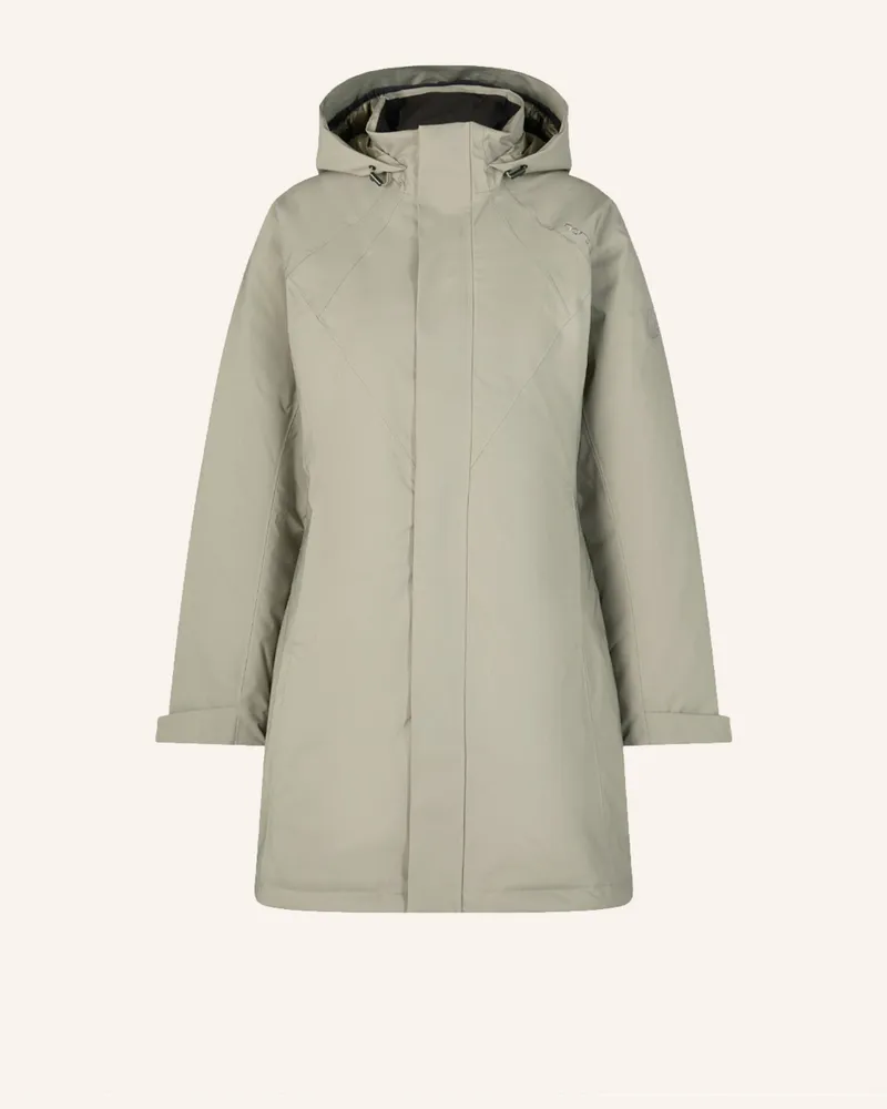 Nordisk Daunenmantel VIGDIS Hellgrün