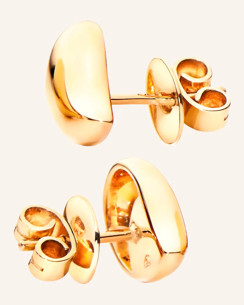 TAMARA COMOLLI Ohrstecker Ohrstecker Signature Stud Small 18k Gelbgold gold Gold