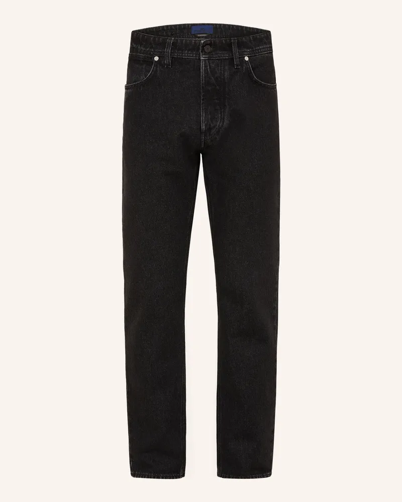 Stone Island Jeans Denim Project Regular Straight Fit schwarz Vj902
