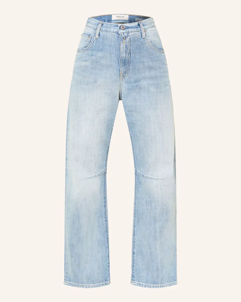 Replay Barrel Jeans Janie blau 010