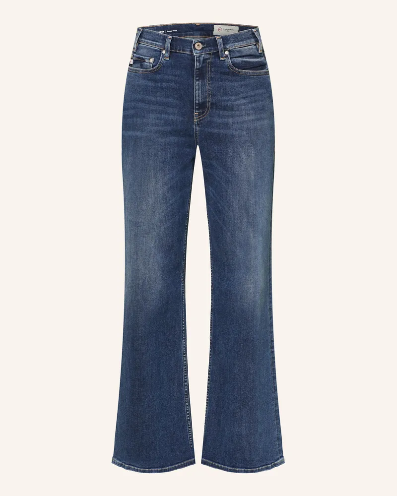 Adriano Goldschmied Wide Leg Jeans New Baggy blau Sant