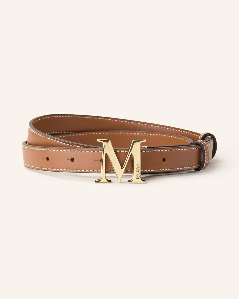 Max Mara Gürtel braun Braun