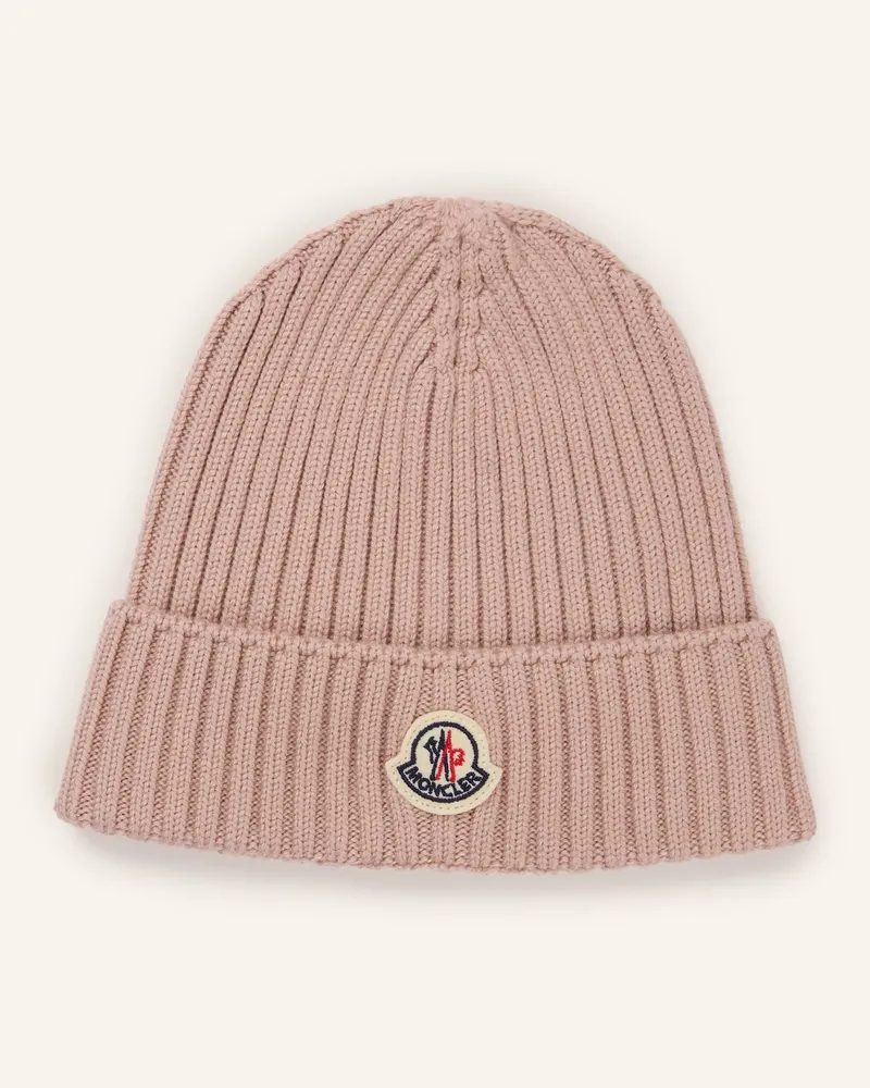 Moncler Mütze rosa Rosé