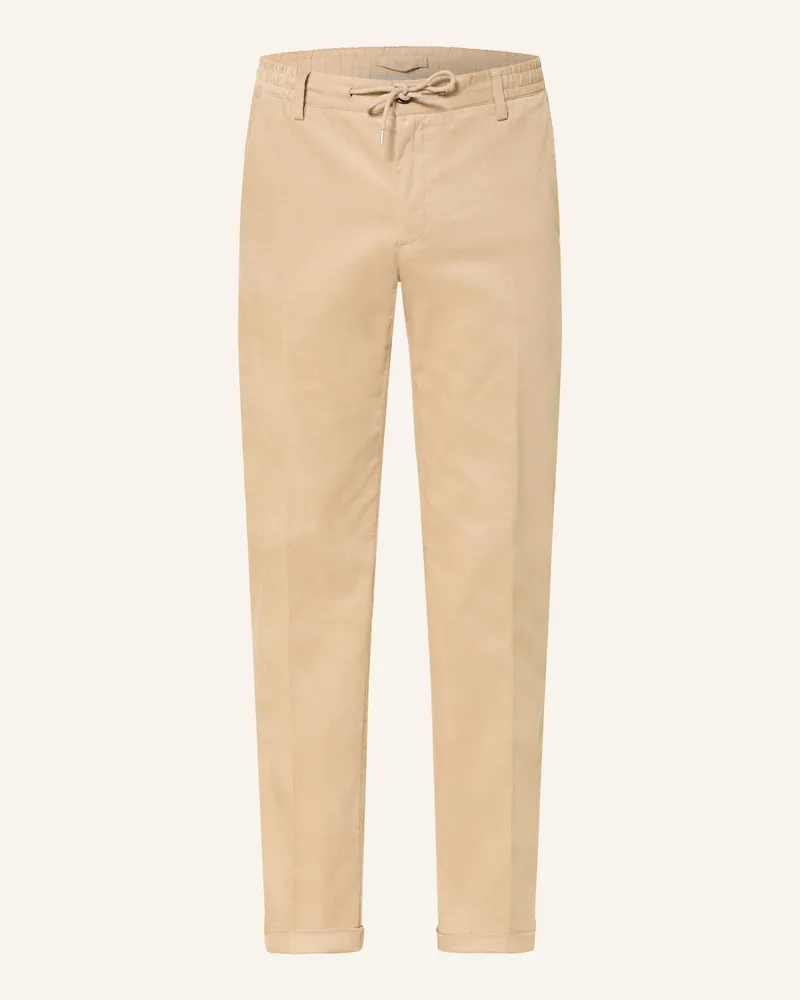 Profuomo Cordhose Relaxed Fit Beige