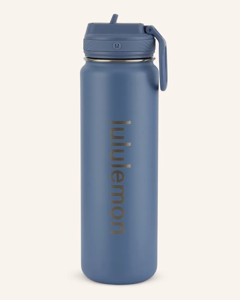 LULULEMON Trinkflasche Back To Life blau Blau