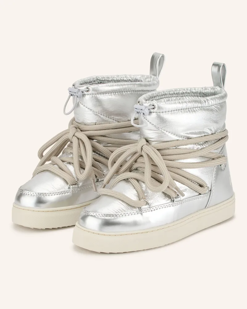 INUIKII Boots Mountain Metallic silber Silber