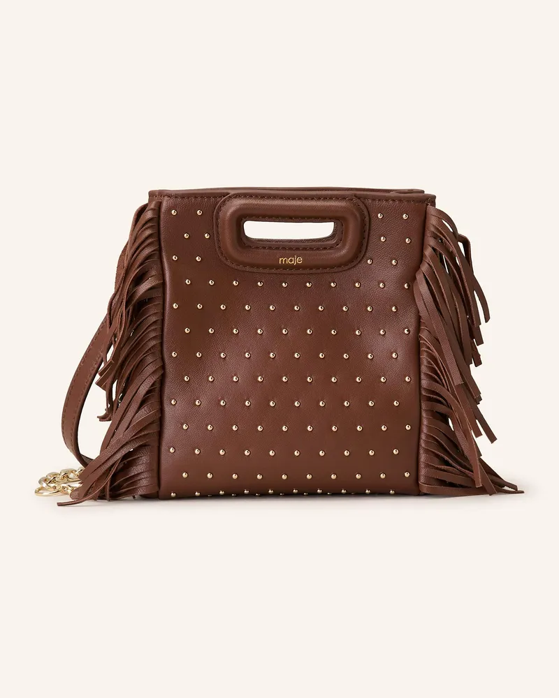 Maje Handtasche MINI Braun