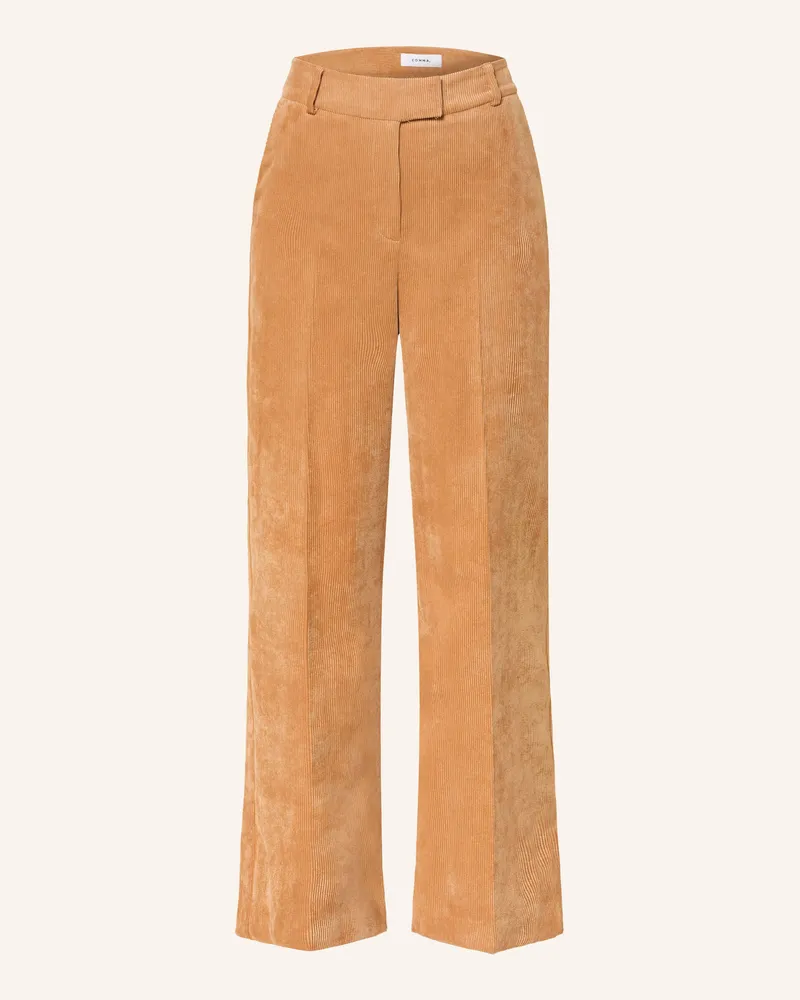 COMMA Cordhose Hellbraun