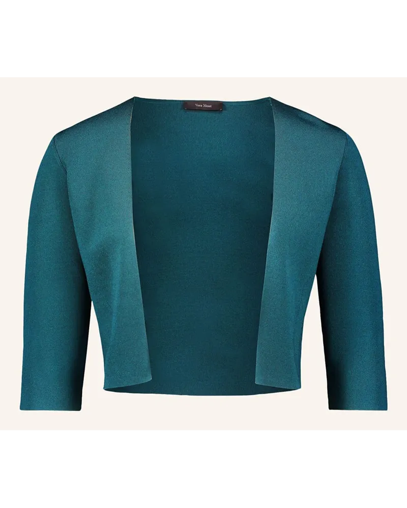 Vera Mont Bolero mit 3/4-Arm Blau