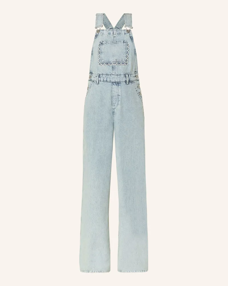 OH APRIL Jeans-Latzhose Solei blau Hellblau