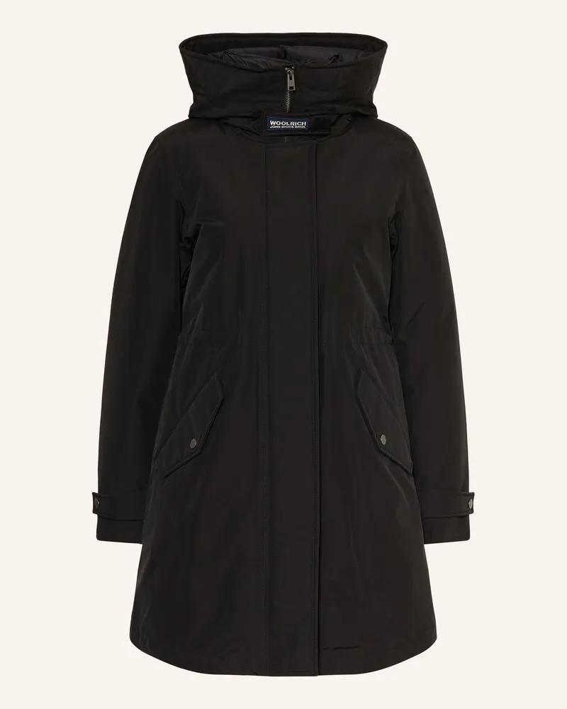 Woolrich 2-In-1-Daunenparka Authentic schwarz Schwarz