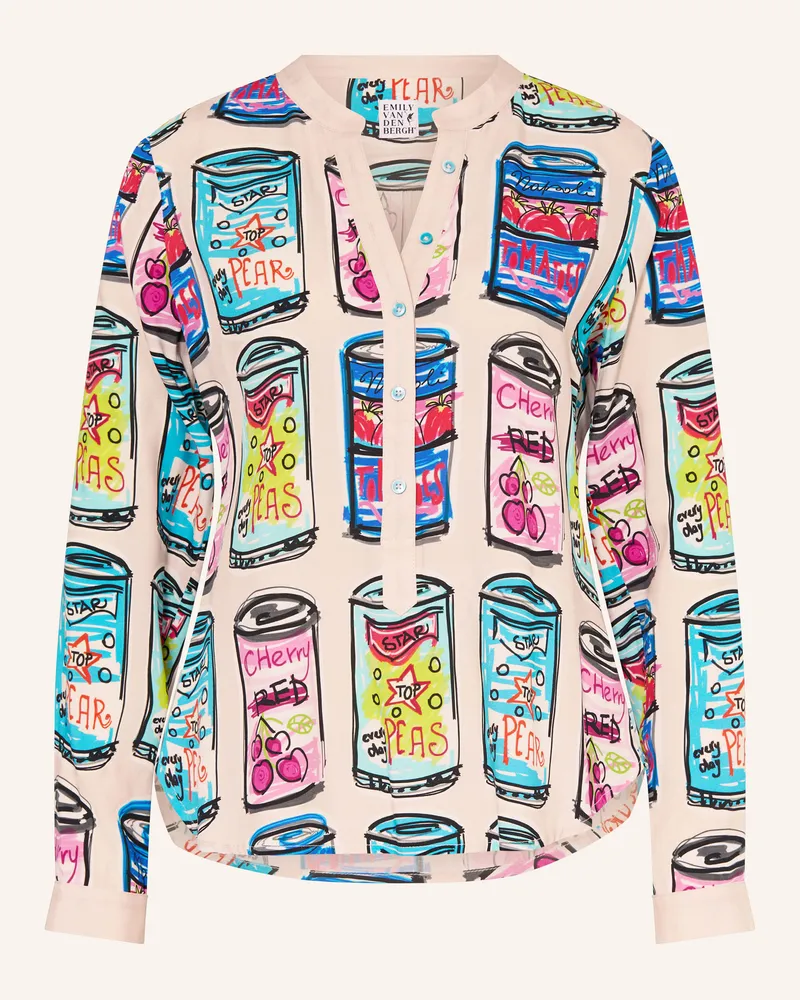 Emily van den Bergh Blusenshirt Hellrosa