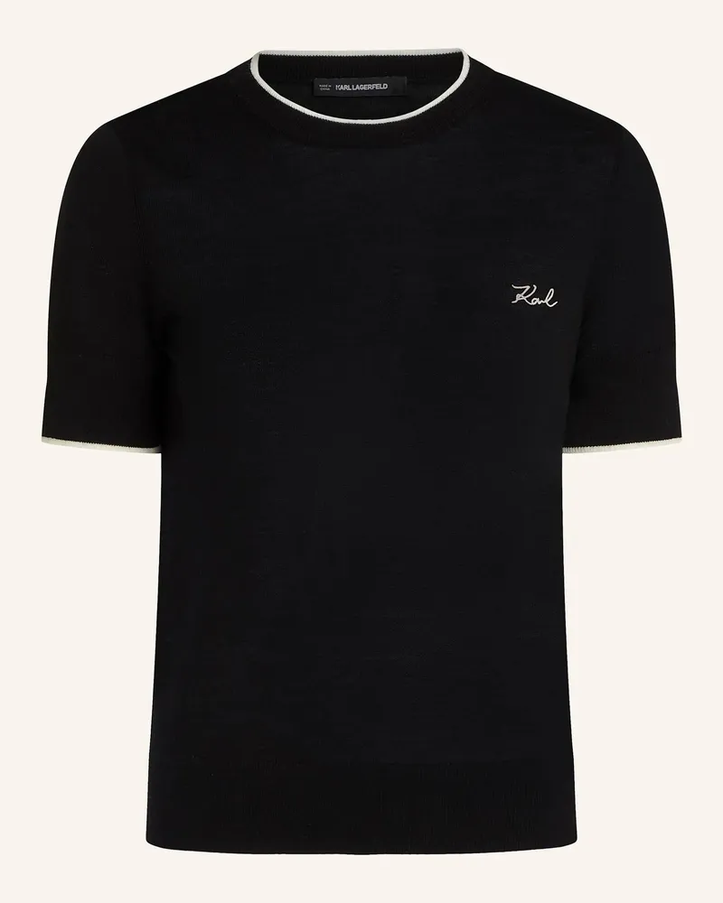 Karl Lagerfeld Sweatshirt schwarz Schwarz