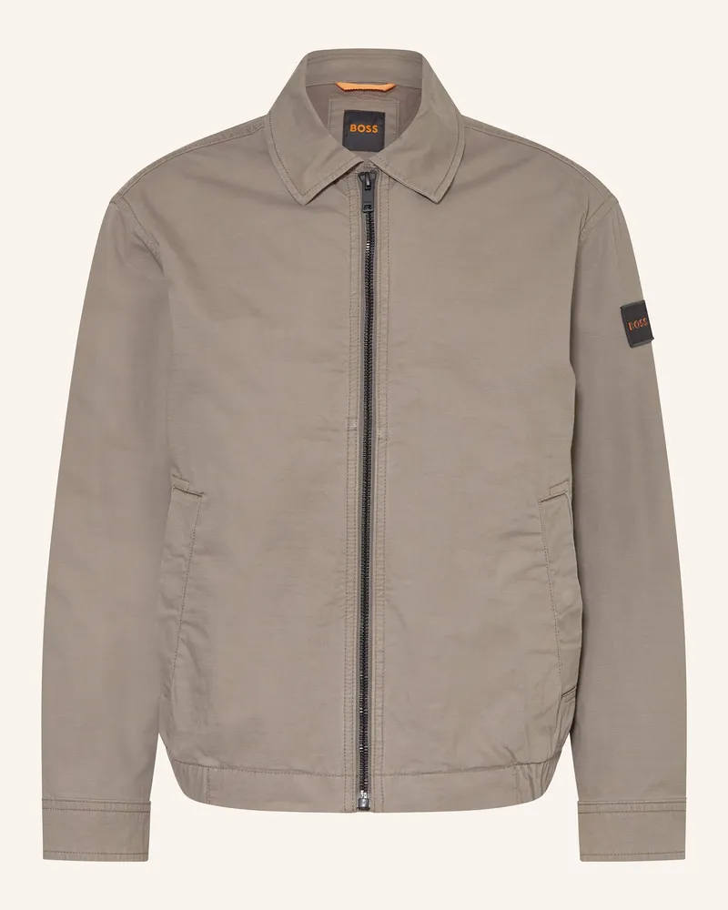 HUGO BOSS Blouson Ocrush braun Hellbraun