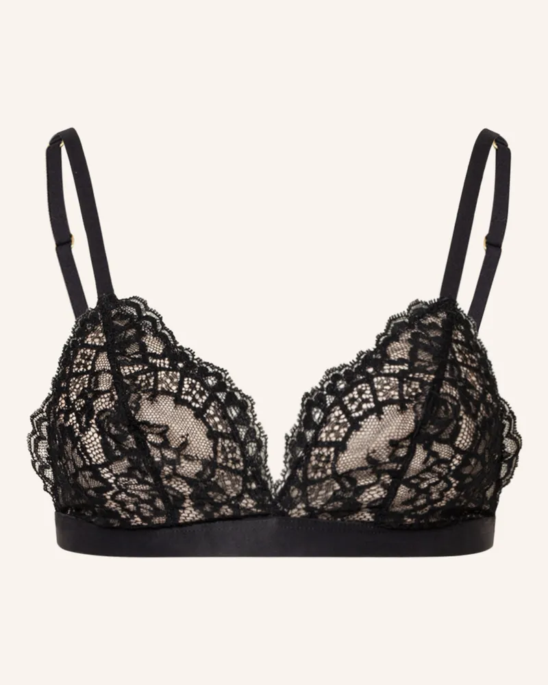 Wolford Triangel-Bh Belle Fleur schwarz Schwarz